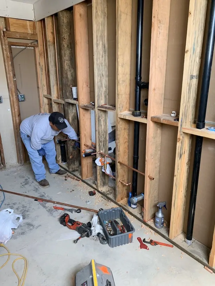 Commercial rough-in plumbing for Trenchless Sewer Repair in Rockland